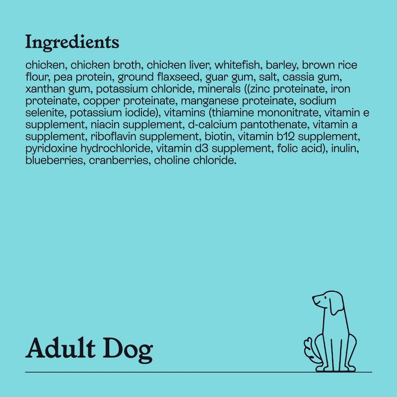 slide 6 of 6, Chicken and White Fish Recipe Wet Dog Food - 12.5oz - Kindfull™, 12.5 oz