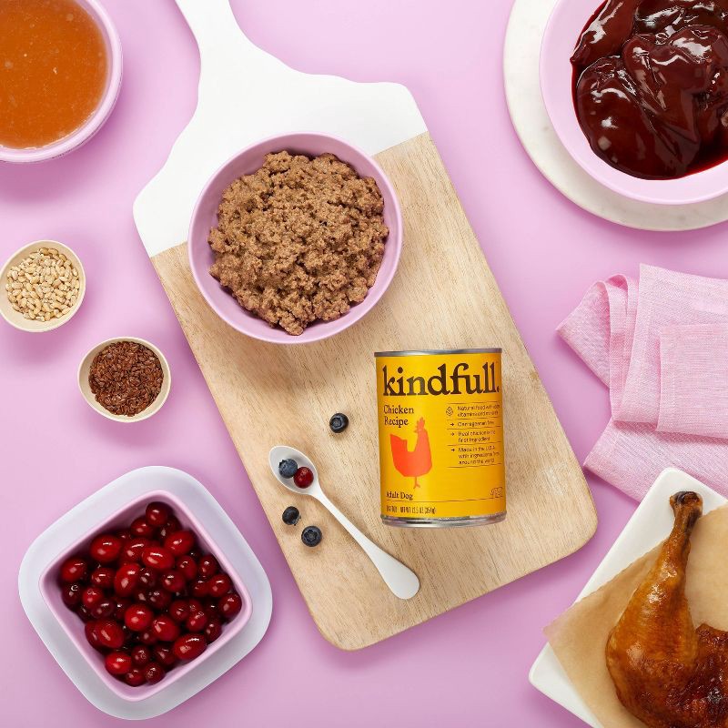 slide 2 of 7, Chicken Recipe Wet Dog Food - Kindfull™12.5oz, 12.5 oz