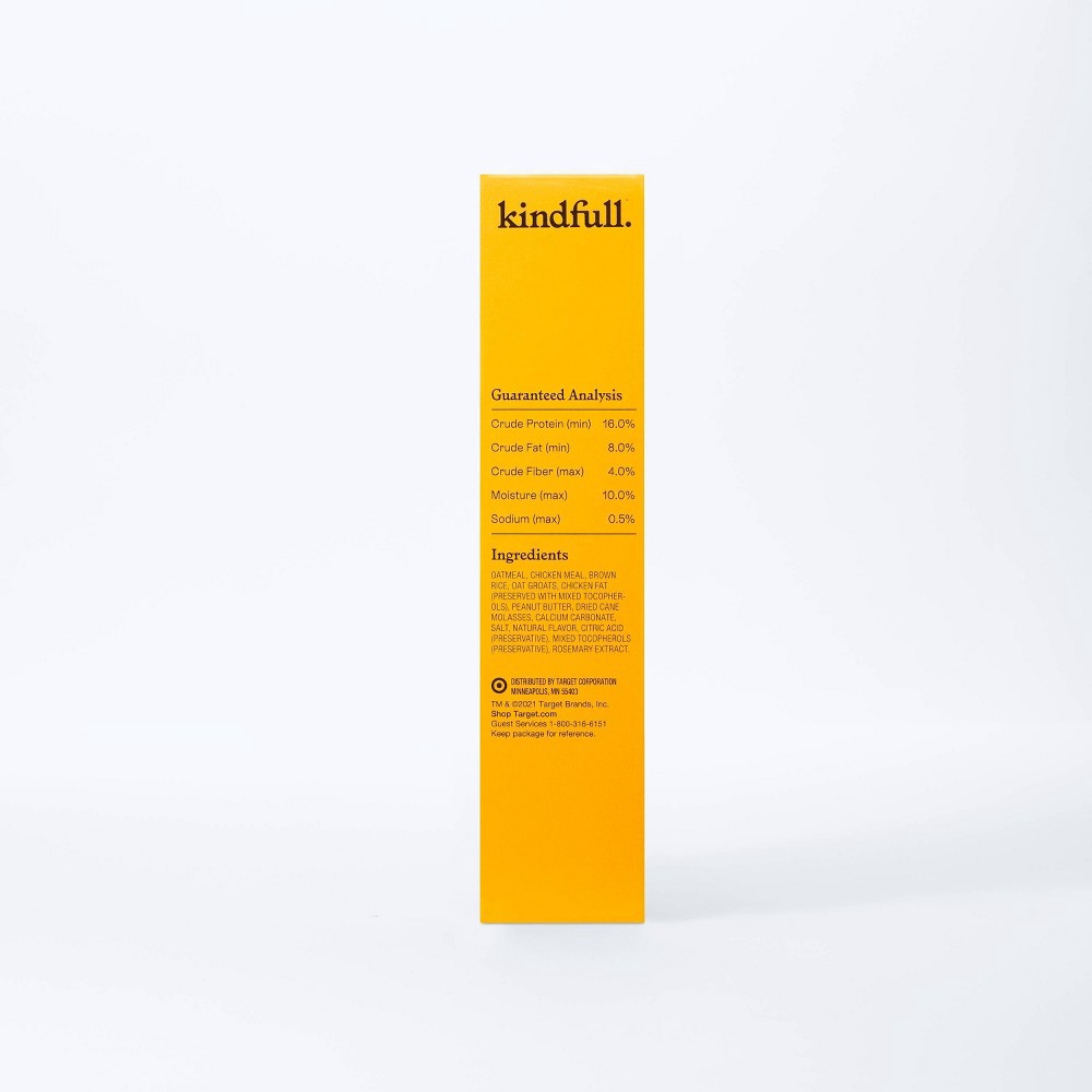 Real Peanut Butter Biscuit Dog Treats Kindfull 16 oz Shipt