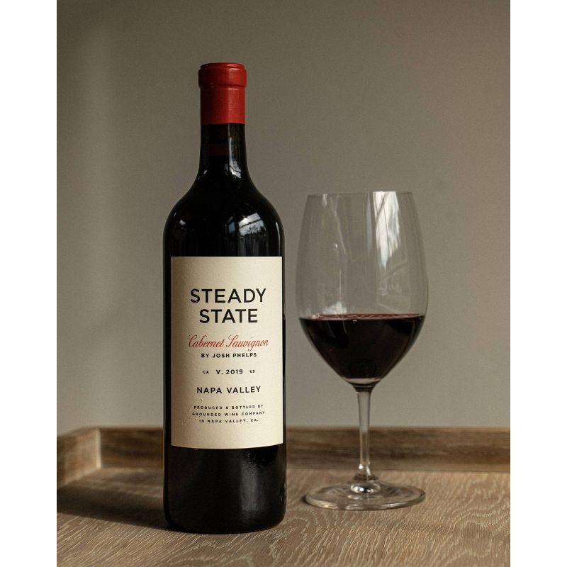 slide 2 of 4, Steady State Napa Valley Cabernet Sauvignon Red Wine - 750ml Bottle, 750 ml
