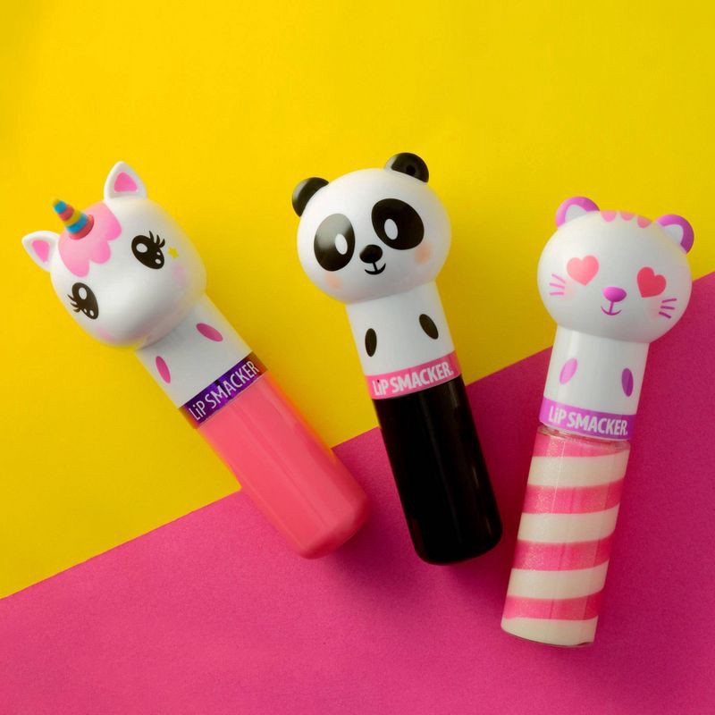 slide 5 of 6, Lip Smacker Lippy Pal Lip Balm - Unicorn/Panda/Kitten - 0.54oz/3pk, 0.54 oz, 3 ct