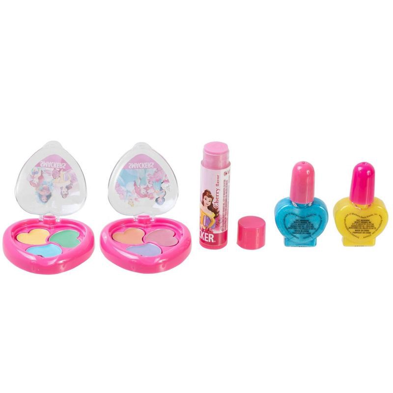 slide 2 of 5, Lip Smacker Pouch Color Cosmetic Set - Princess - 5pc, 5 ct