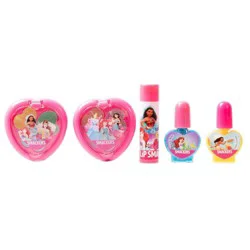 Lip Smacker Pouch Color Cosmetic Set - Princess - 5pc: Face, Lips, Nails, Multi-Use