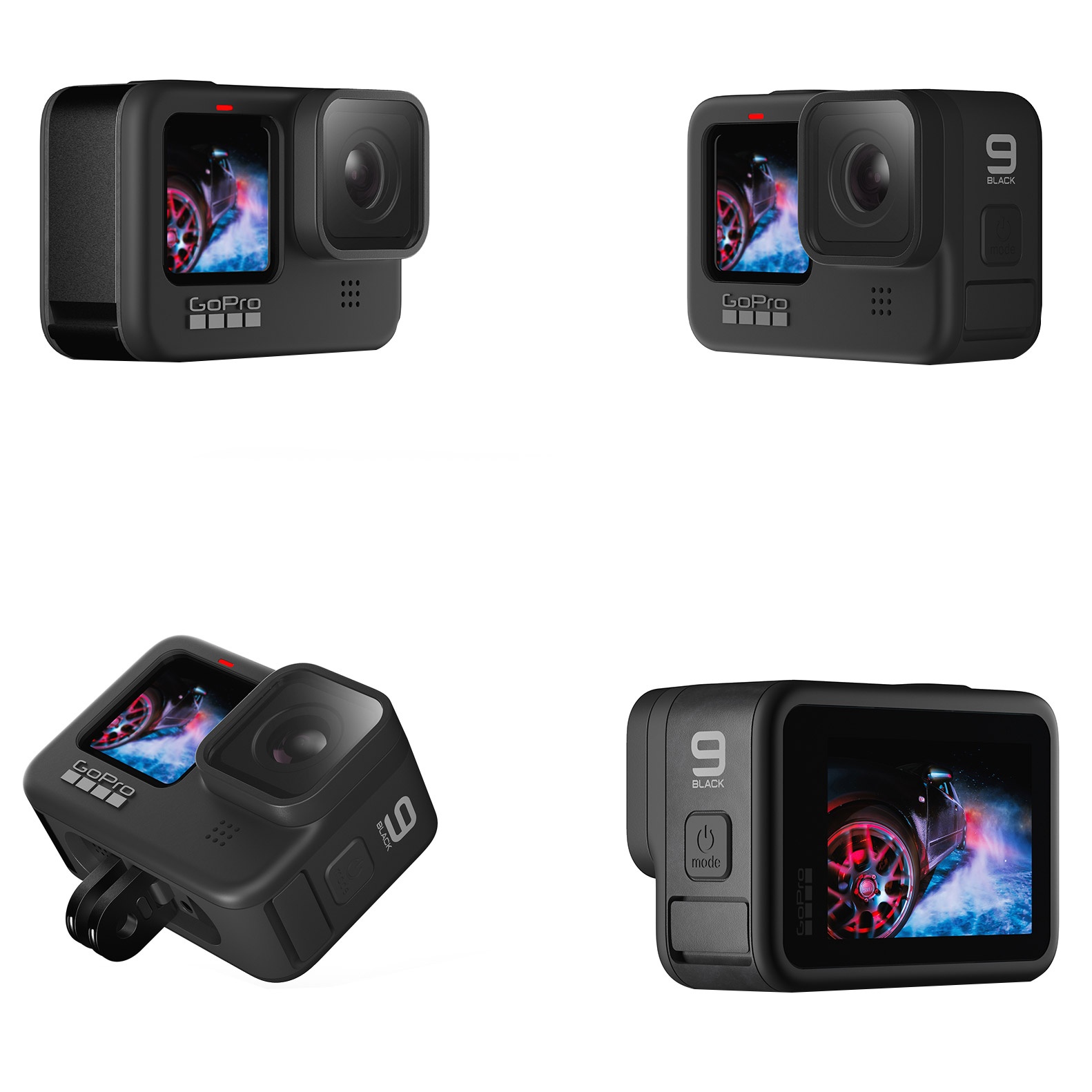 slide 2 of 4, GoPro HERO9 Black Action Camera Bundle, 