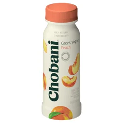 Chobani Low-Fat Peach Greek Yogurt Drink 7 fl oz