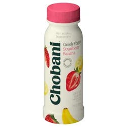 Chobani Low-Fat Strawberry Banana Greek Yogurt Drink 7 fl oz