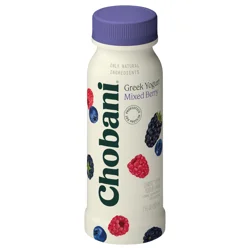 Chobani Low-Fat Mixed Berry Greek Yogurt Drink 7 fl oz