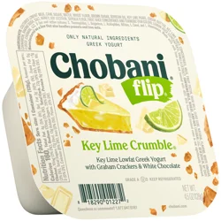 Chobani Yogurt, Low-Fat, Greek, Key Lime Crumble