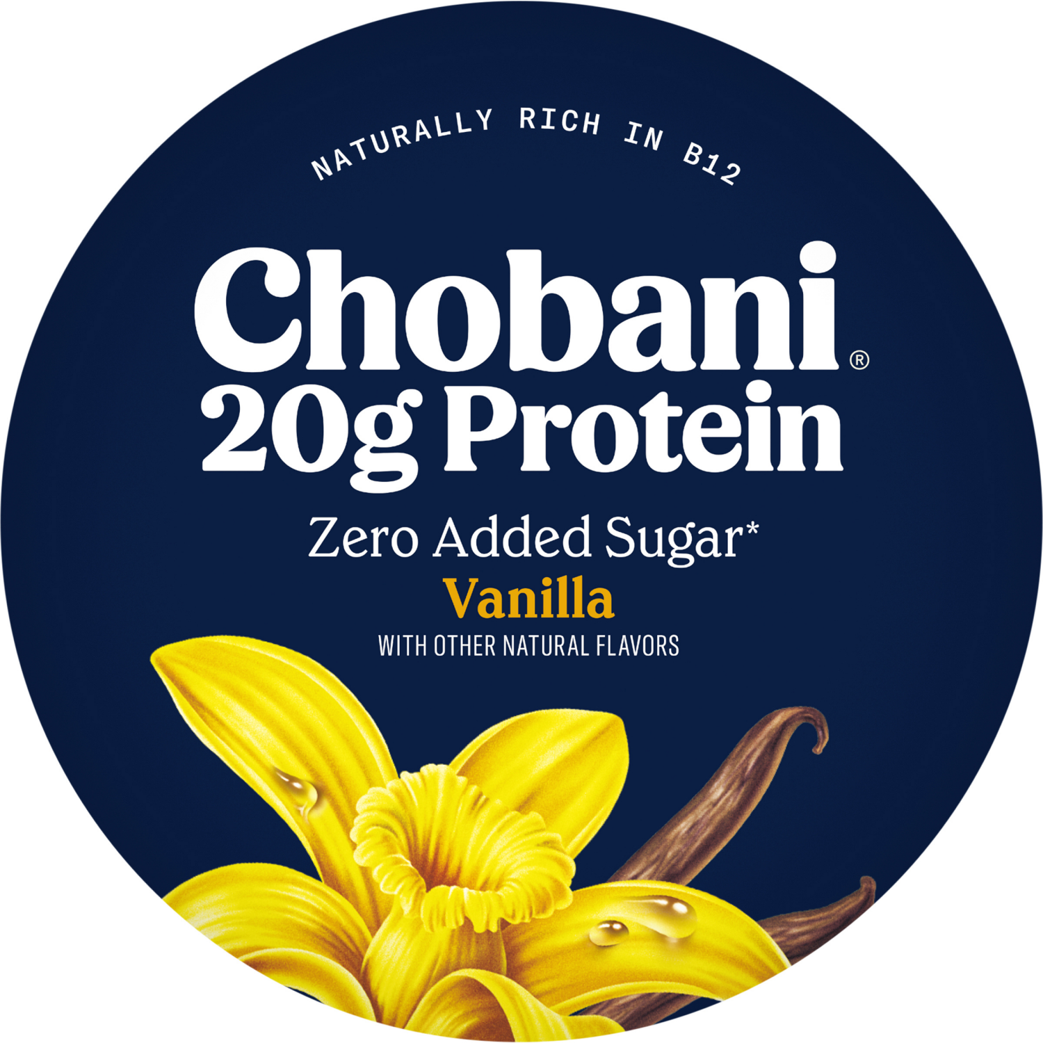 slide 4 of 5, Chobani Vanilla Greek Yogurt Cup, 5.3 oz