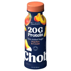 Chobani Complete Peaches & Cream Low Fat Greek Yogurt Drink