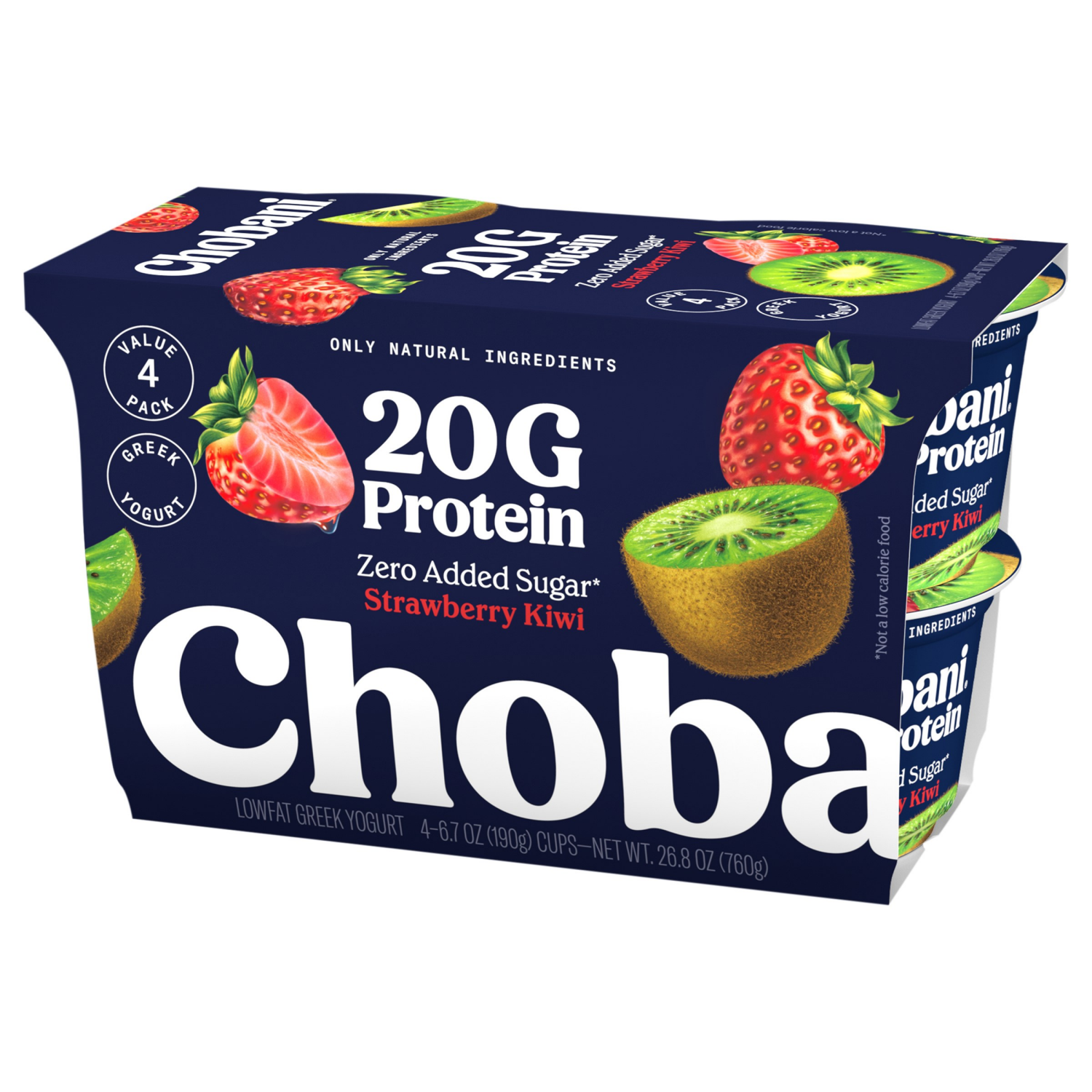 slide 3 of 7, Chobani Protein Straw Kiwi 4/6.7 Oz, 4/6.7 oz