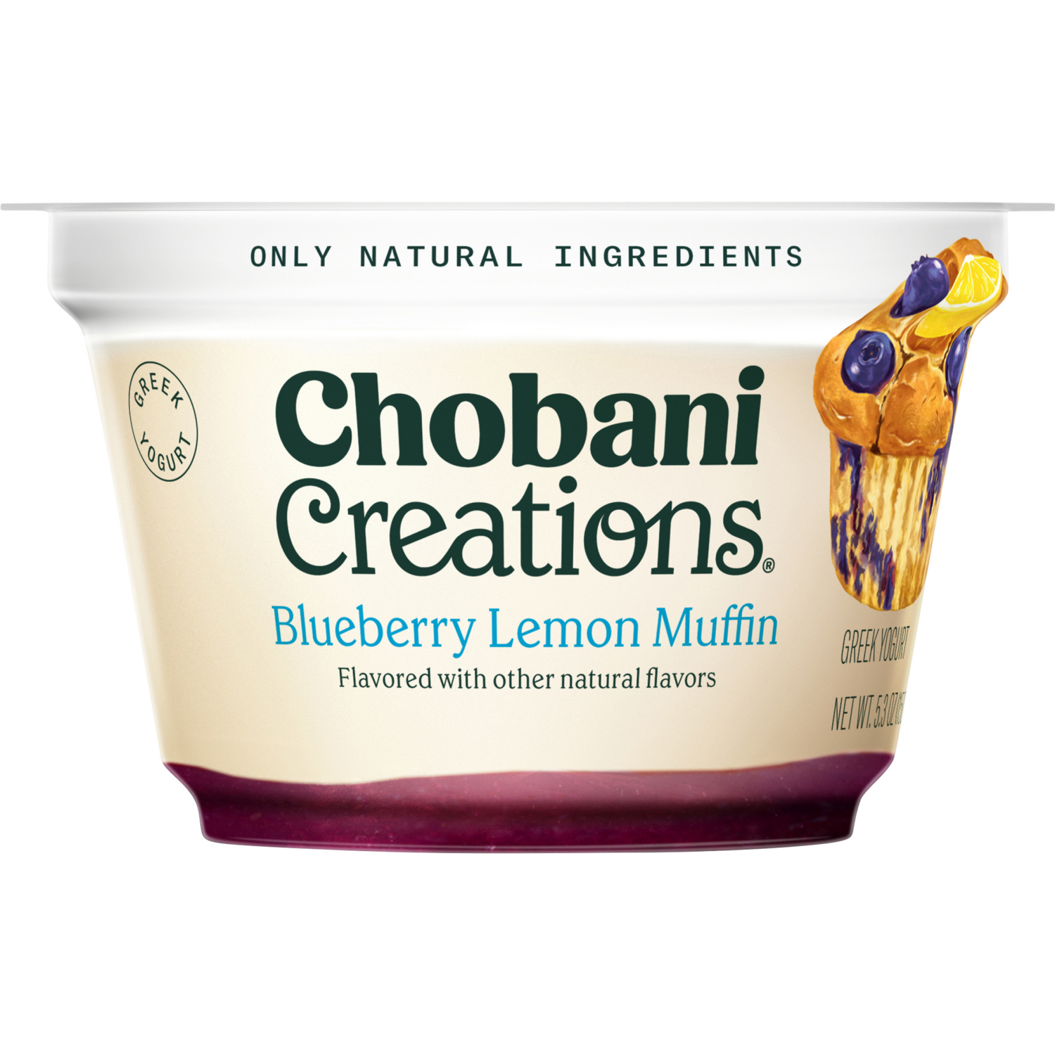 slide 5 of 7, Chobani Creations Lemon Blueberry, 5.3 oz