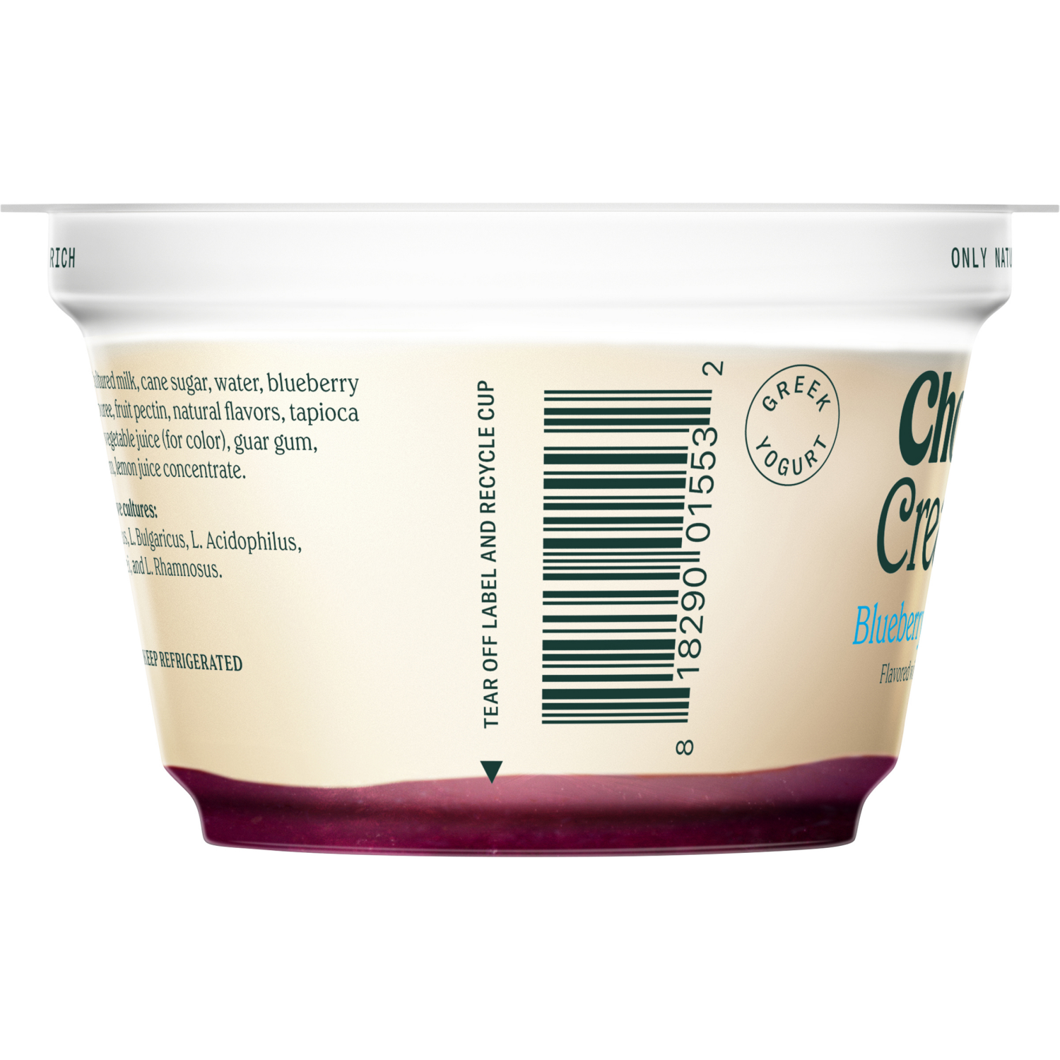 slide 7 of 7, Chobani Creations Lemon Blueberry, 5.3 oz