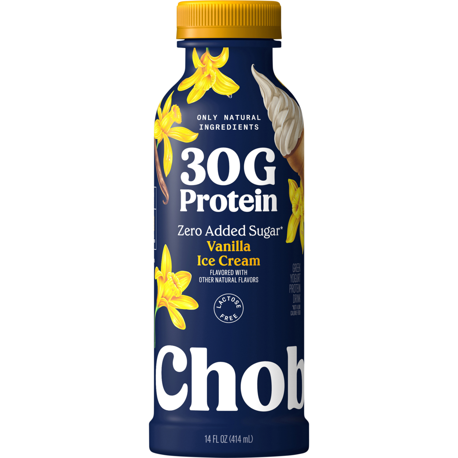 slide 3 of 5, Chobani Vanilla 30G Protein Drink 14 oz, 14 fl oz