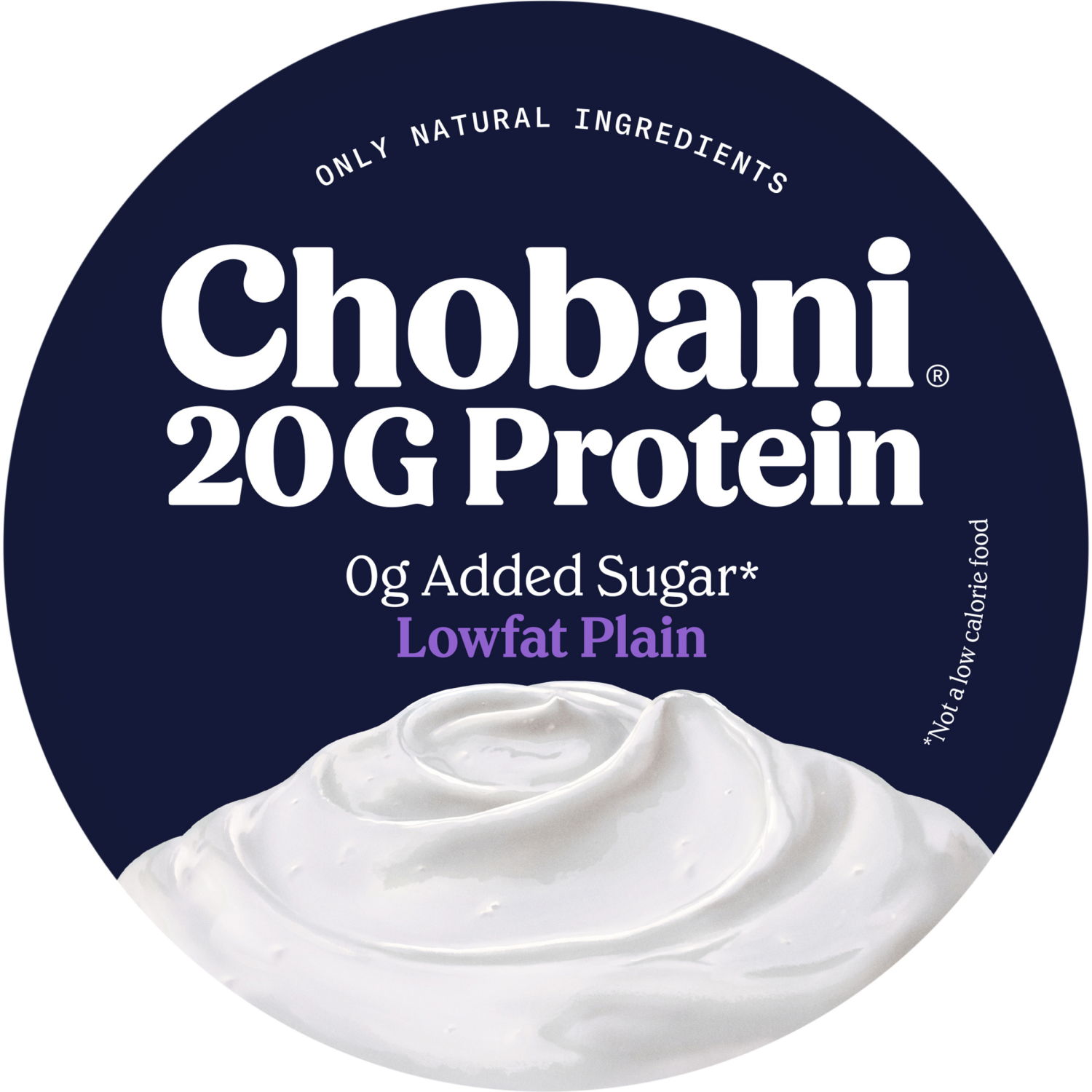 slide 6 of 7, Chobani® 20g Protein Lowfat Greek Yogurt Plain 32oz, 20 gram, 32 oz