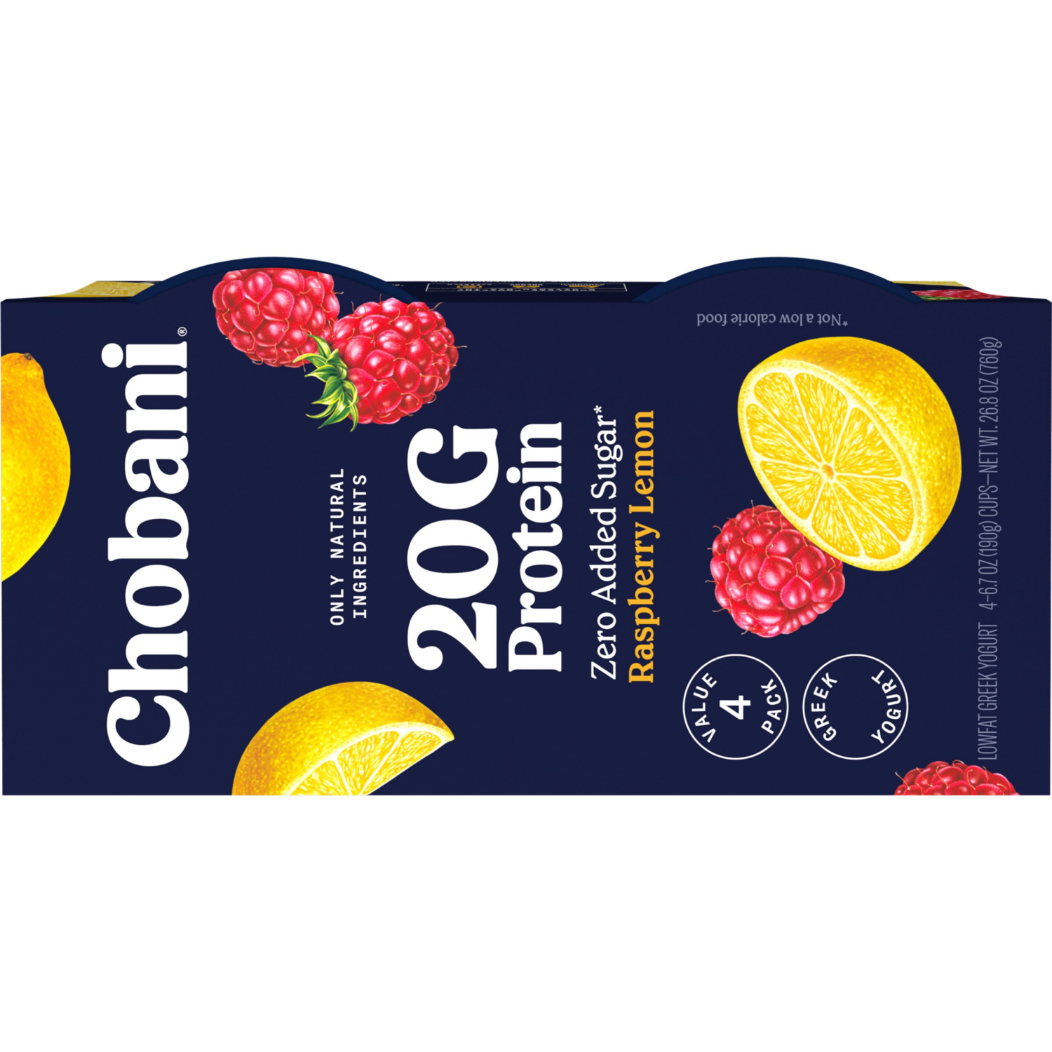 slide 6 of 7, Chobani Protein Raspberry Lemon 4/6.7 Oz, 4/6.7 oz
