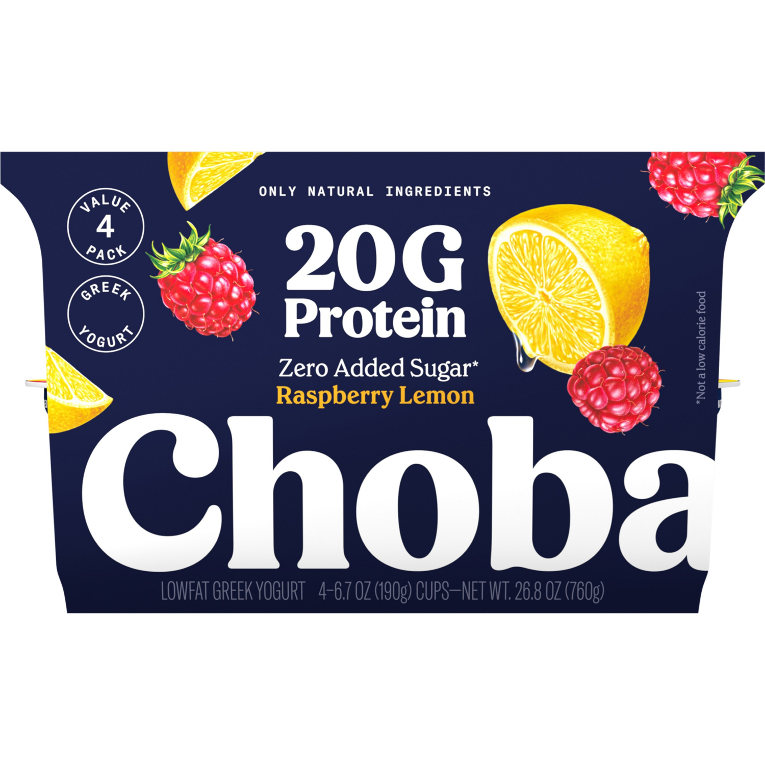 slide 7 of 7, Chobani Protein Raspberry Lemon 4/6.7 Oz, 4/6.7 oz