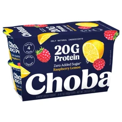 Chobani Protein Raspberry Lemon 4/6.7 Oz