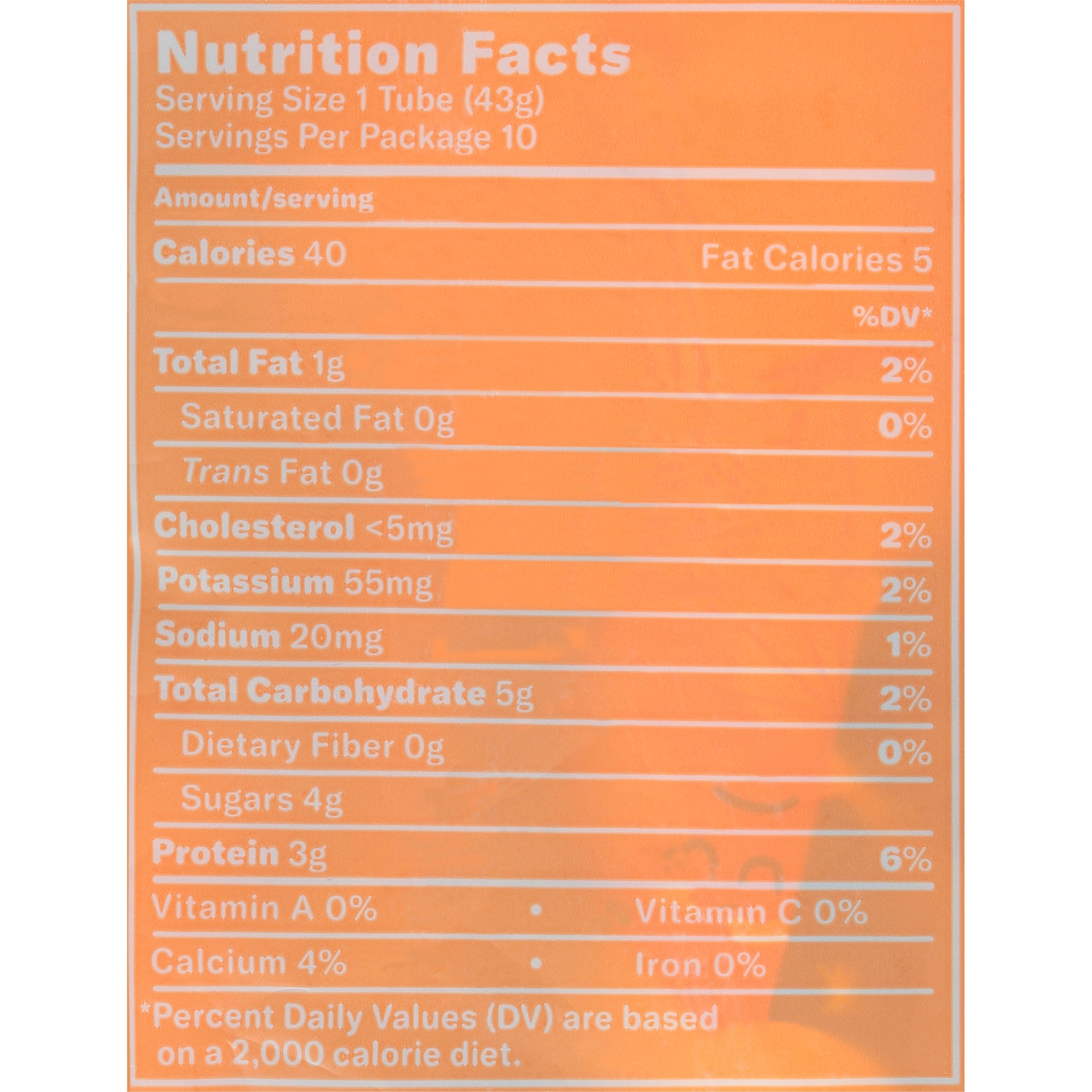 slide 6 of 7, Chobani Gimmies Creamy Orange Dreamy Yogurt Tubes 10 - 1.5 Oz Tubes, 15 oz