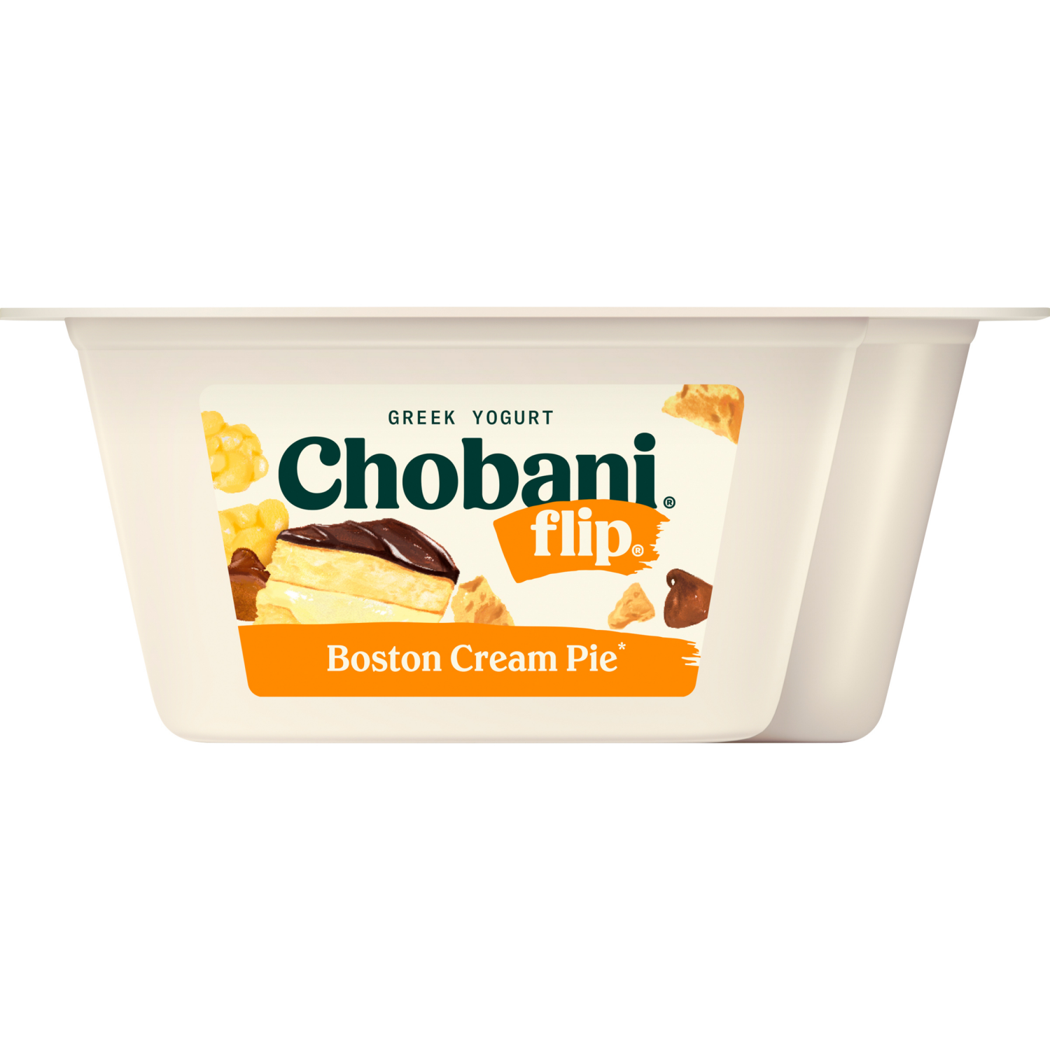 slide 5 of 5, Chobani Flip Low-Fat Greek Yogurt Boston Cream Pie 4.5oz, 4.5 oz
