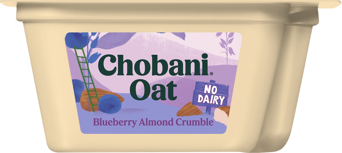 slide 9 of 10, Chobani Blueberry Almond Crumble Yogurt, 5.3 oz