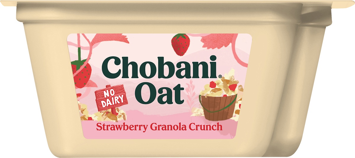 slide 7 of 7, Chobani Oat Strawberry Granola Crunch Yogurt, 5.3 oz