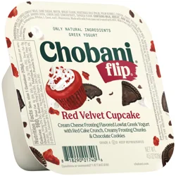Chobani Flip Low-Fat Red Velvet Cupcake Greek Yogurt - 4.5 oz
