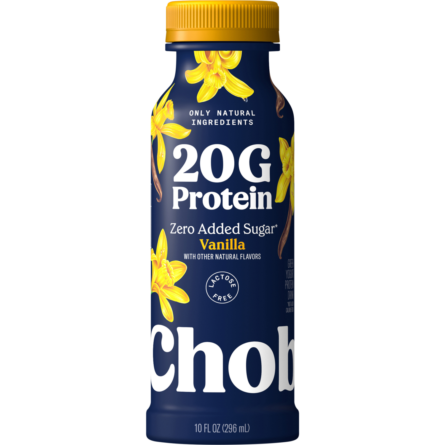 slide 3 of 5, Chobani Protein Drink, Zero Added Sugar, Greek Yogurt, Vanilla, 10 oz
