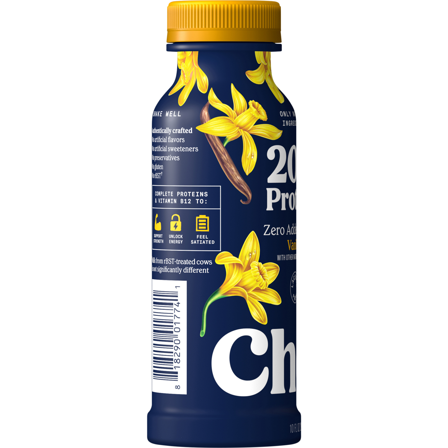 slide 5 of 5, Chobani Protein Drink, Zero Added Sugar, Greek Yogurt, Vanilla, 10 oz