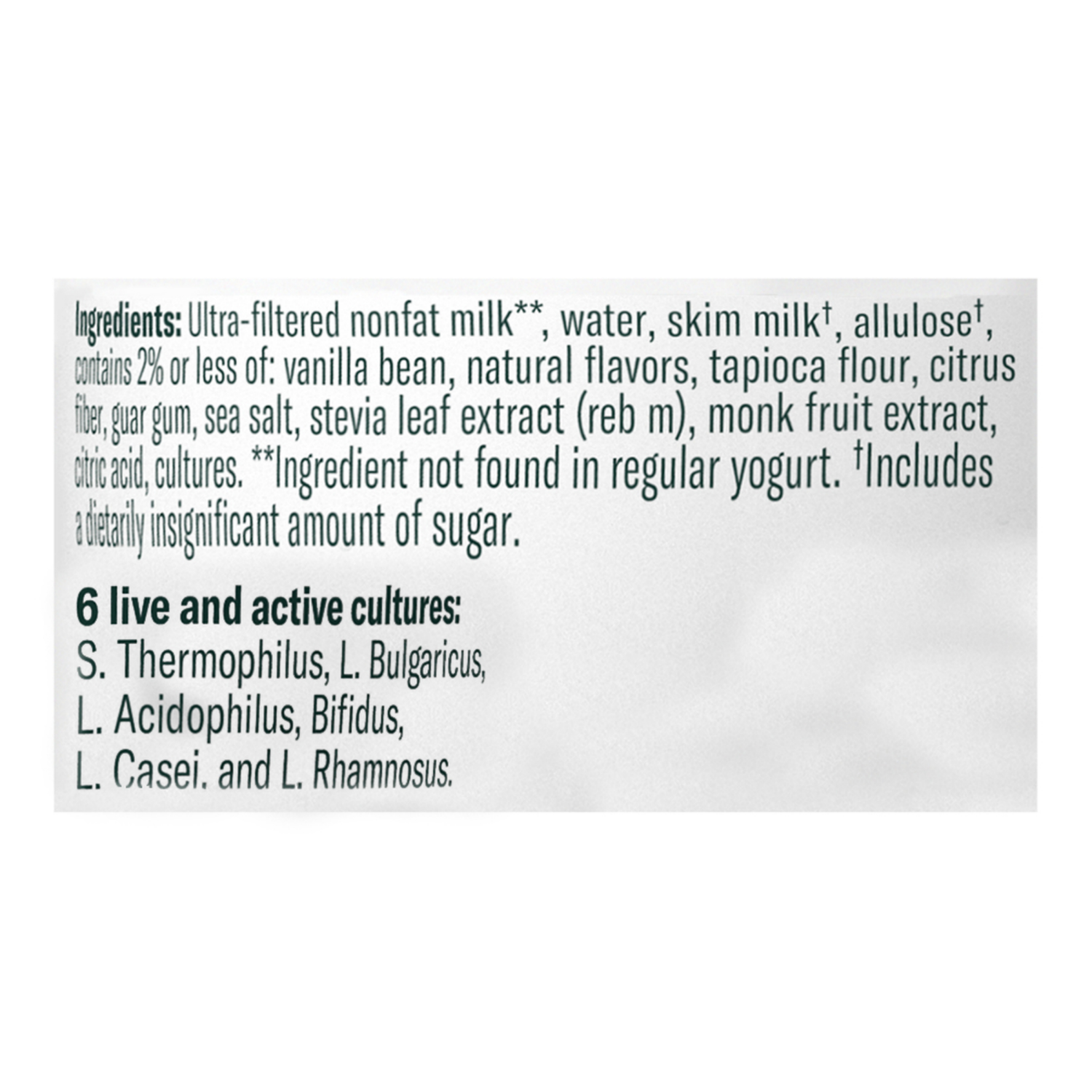 slide 2 of 5, Chobani Yogurt-Cultured, Zero Sugar, Milk & Cookies Flavor, 5.3 oz