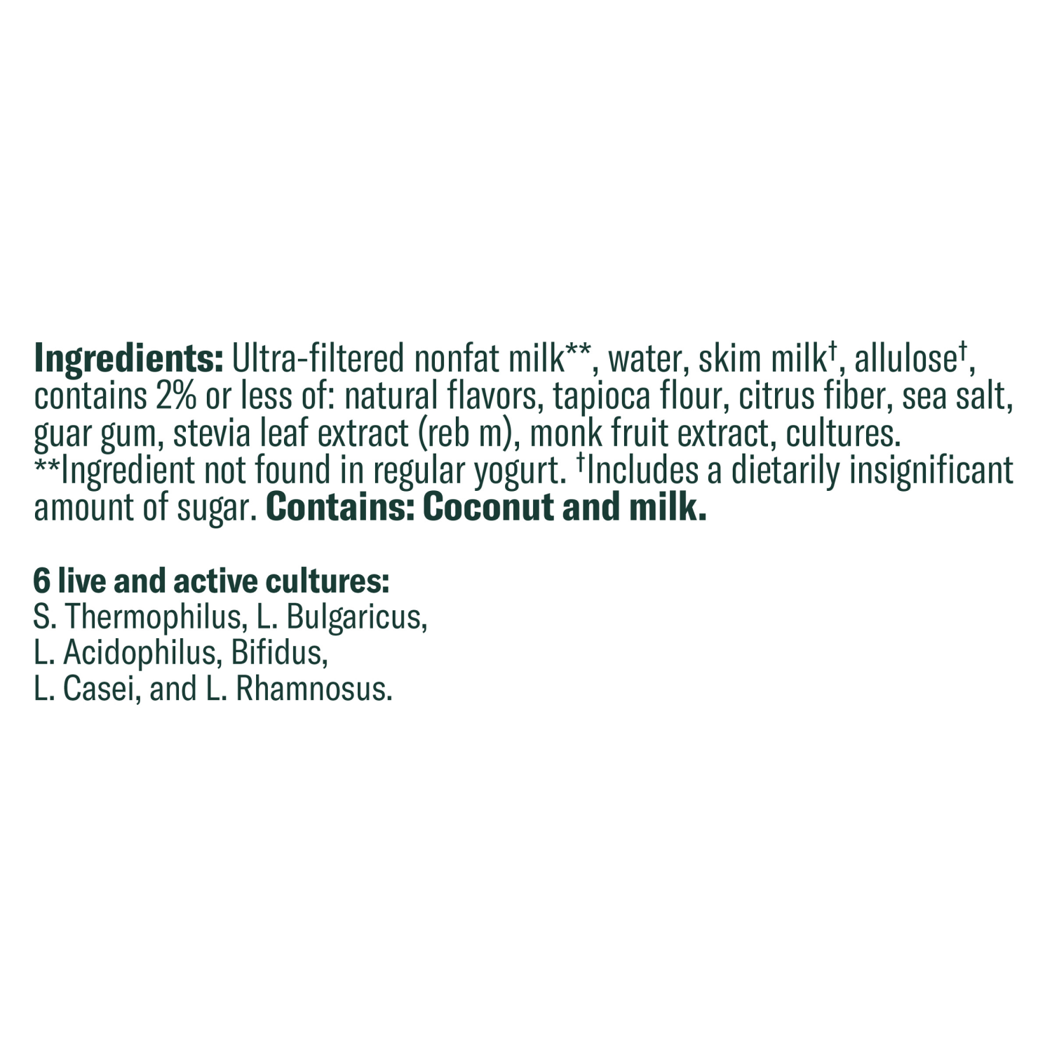 slide 4 of 7, Chobani Zero Sugar Toasted Coconut Vanilla Yogurt, 5.3 oz