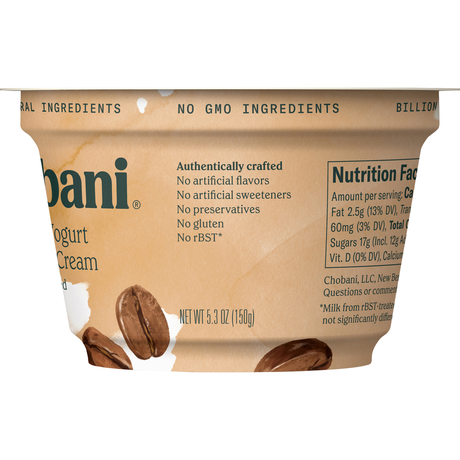 slide 3 of 7, Chobani Greek Yogurt Coffee, 5.3 oz