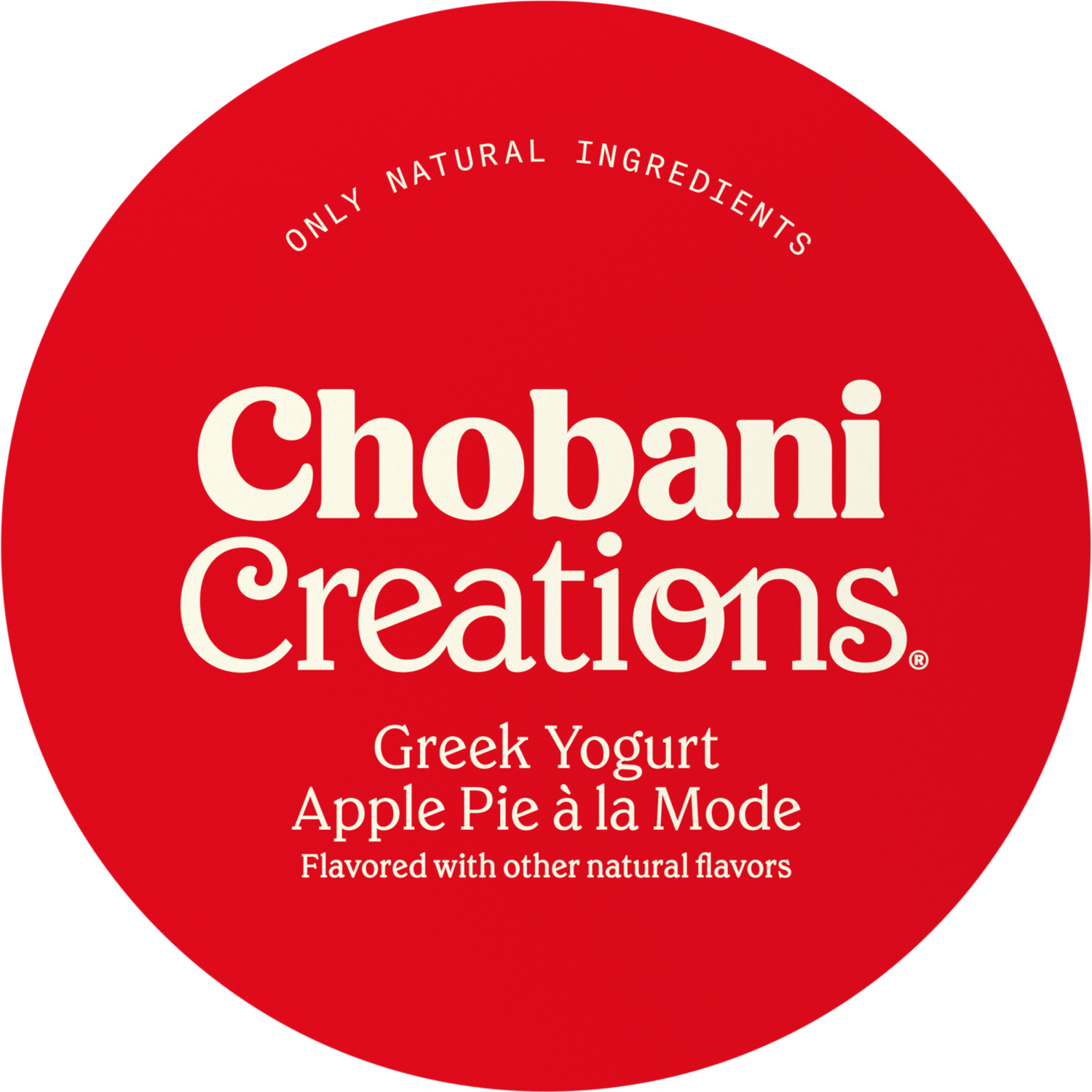 slide 4 of 5, Chobani Yogurt, Greek, Apple Pie a La Mode, 5.3 oz