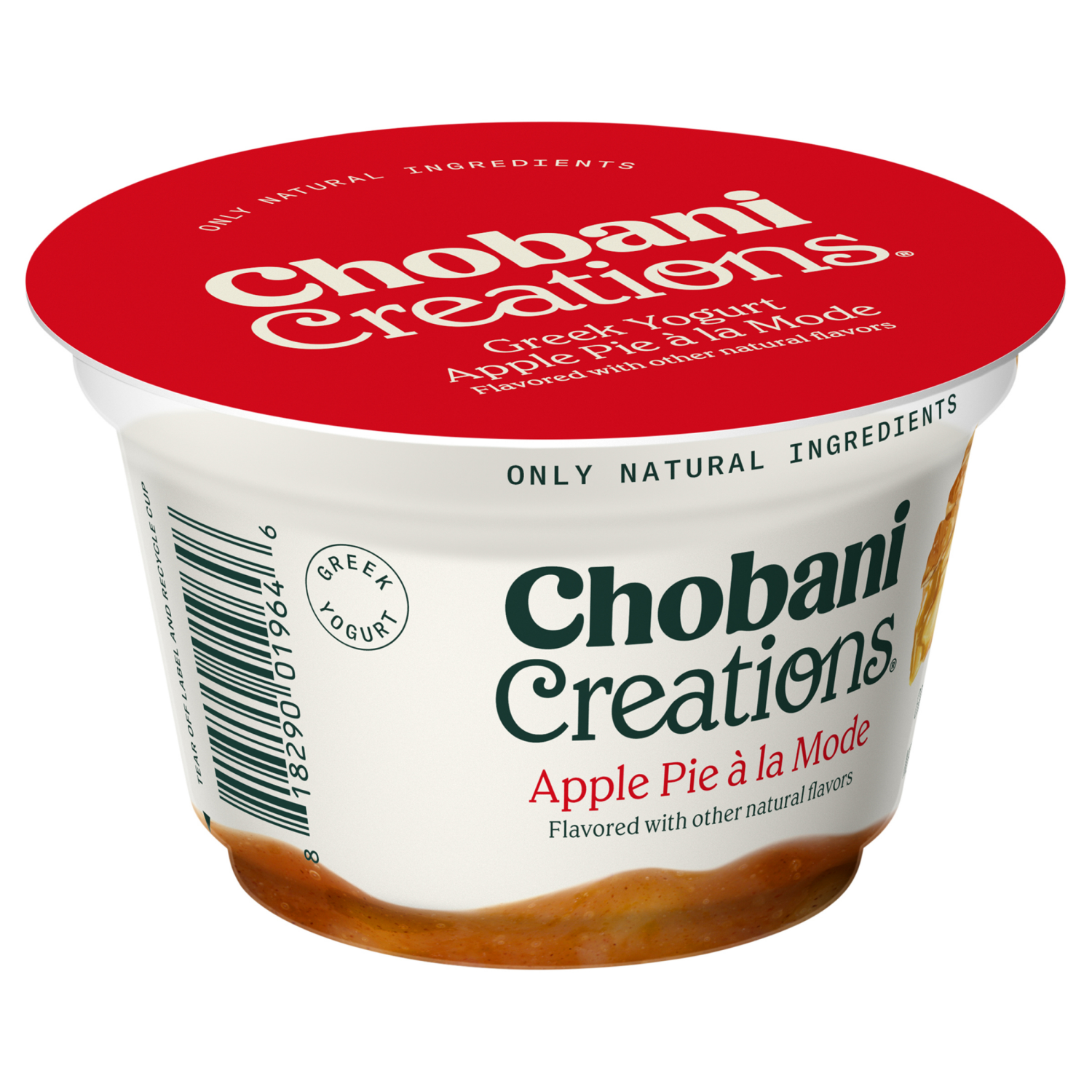 slide 5 of 5, Chobani Yogurt, Greek, Apple Pie a La Mode, 5.3 oz