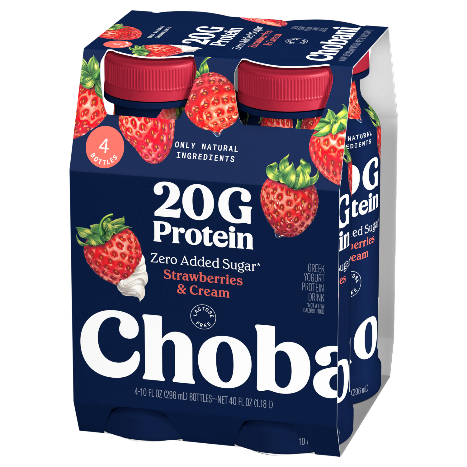 slide 3 of 7, Chobani Protein Yogurt Drink Str, 4 ct