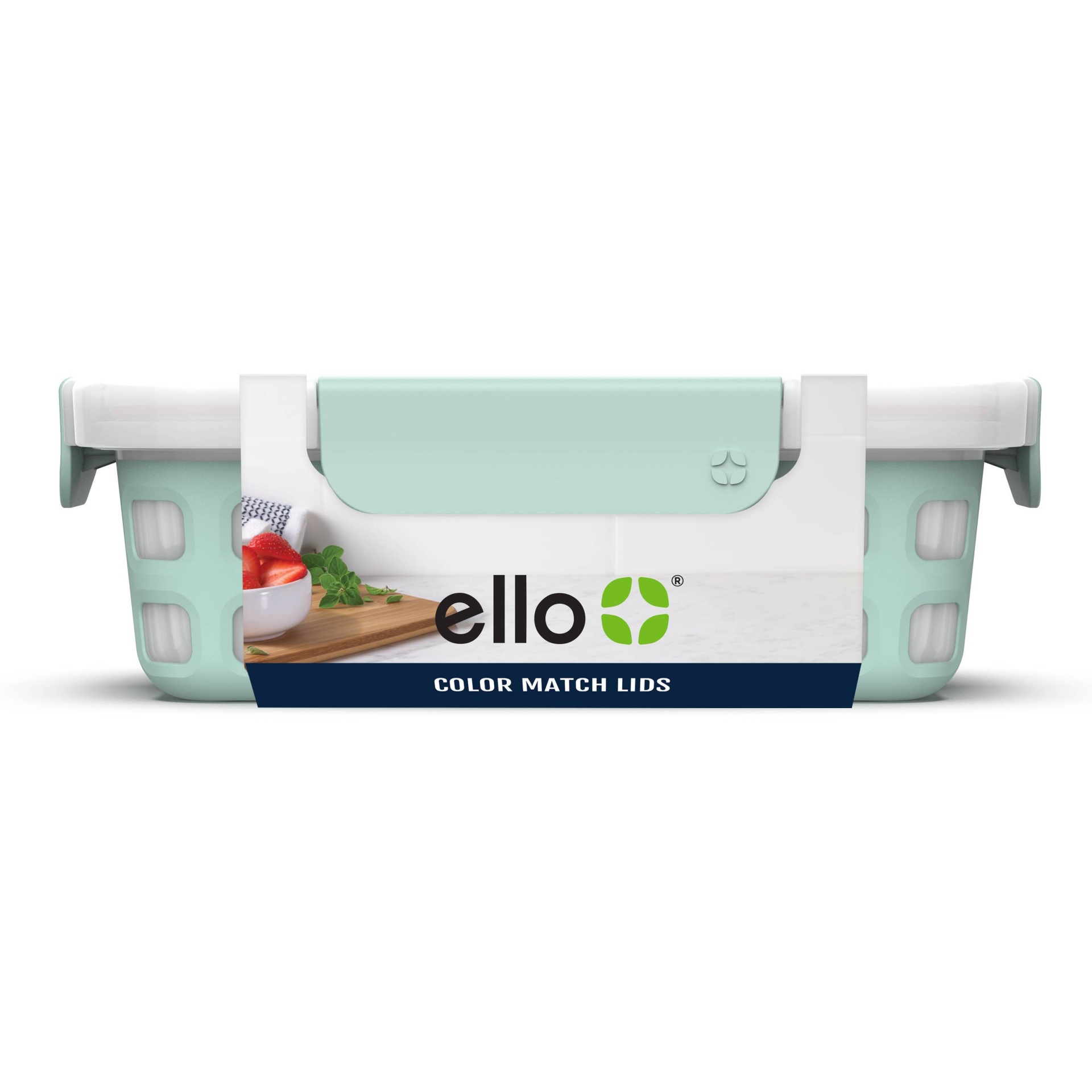 Ello 4 Cup Plastic Food Storage with Divider Yucca 1 ct Shipt