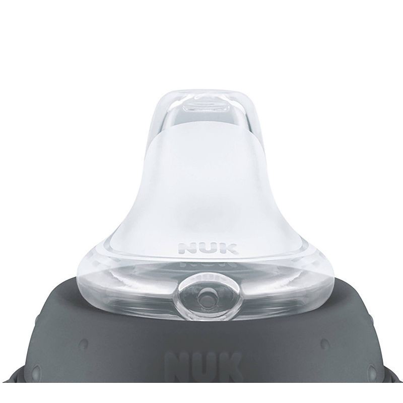 slide 4 of 5, NUK Large Learner Fashion Cup with Tritan - Gray - 10oz, 10 oz