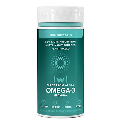 slide 1 of 1, iwi Omega-3, 60 ct