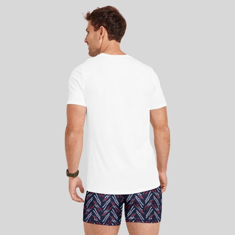 slide 2 of 5, Jockey Generation™ Men's Cotton Stretch Crew Neck 3pk Undershirt - White XL: Short Sleeve, Below Hip Length, 3 ct