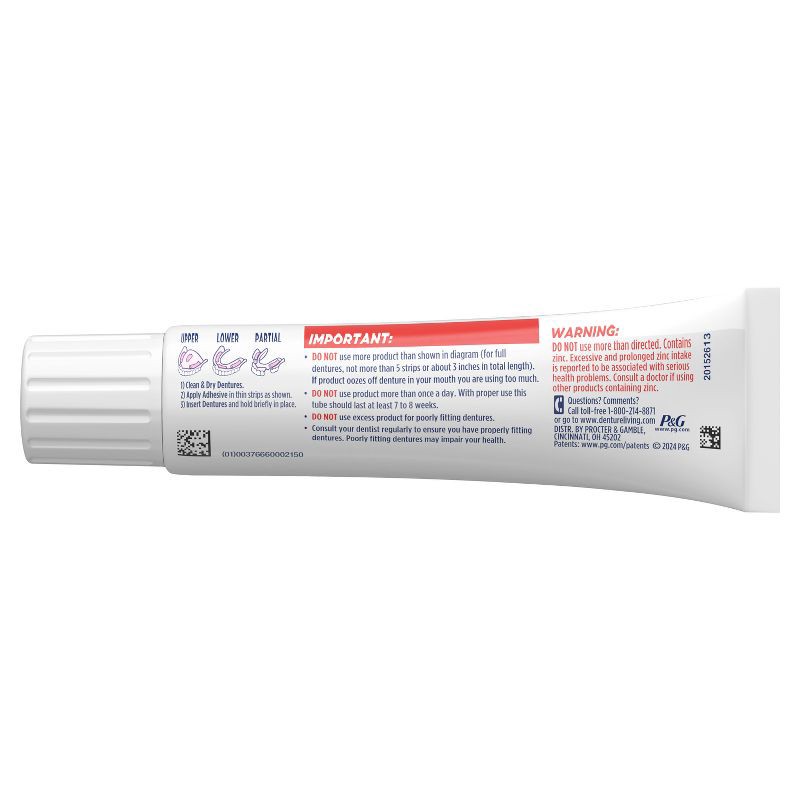 slide 12 of 12, Fixodent Ultra Max Hold Dental Adhesive - 2.2oz/2pk, 2.2 oz, 2 ct