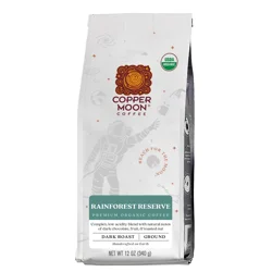 Copper Moon Ground Coffee Rain Forest - 10 oz