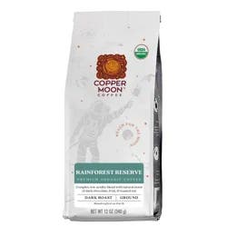 Copper Moon Ground Coffee Rain Forest - 10 oz