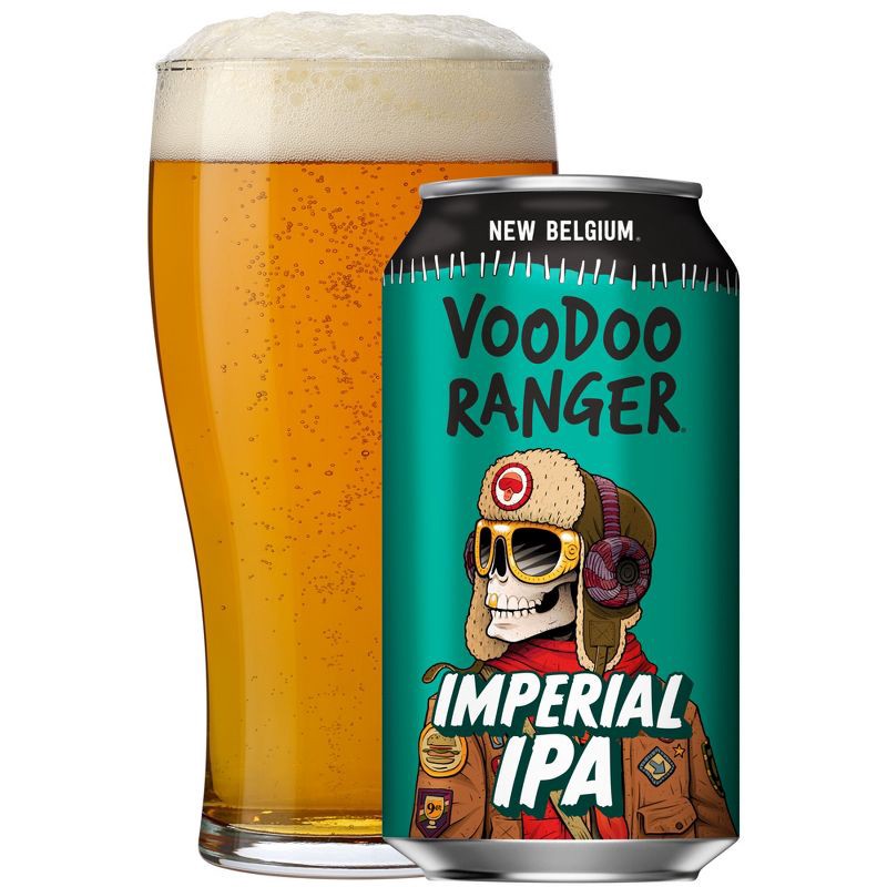 slide 2 of 11, New Belgium Voodoo Ranger Imperial IPA Beer - 12pk/12 fl oz Cans, 12 ct; 12 fl oz