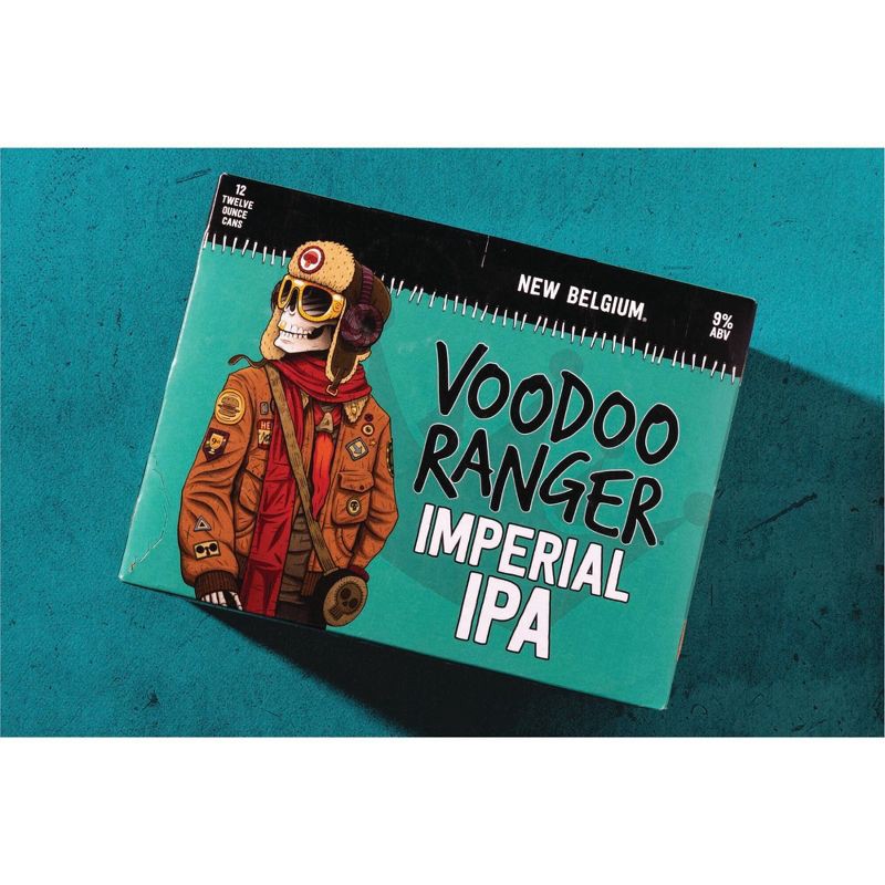 slide 3 of 8, New Belgium Voodoo Ranger Imperial IPA Beer - 12pk/12 fl oz Cans, 12 ct; 12 fl oz