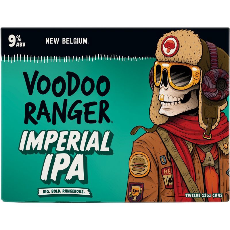 slide 11 of 11, New Belgium Voodoo Ranger Imperial IPA Beer - 12pk/12 fl oz Cans, 12 ct; 12 fl oz
