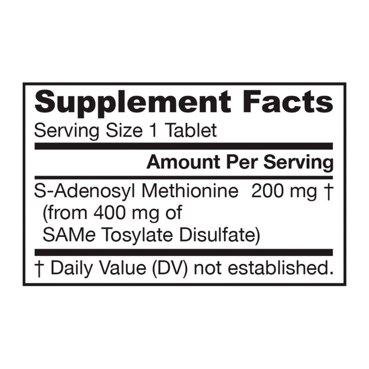 slide 10 of 11, Jarrow Formulas SAMe 200 mg - 60 Tablets - Highest Concentration of Active S,S Form - Supports Joint Health, Liver Function, Brain Metabolism & Antioxidant Defense - 60 Servings (PACKAGING MAY VARY), 1 ct