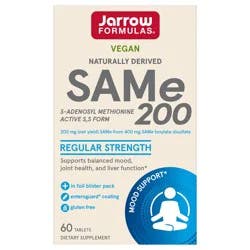 Jarrow Formulas SAMe 200 mg - 60 Tablets