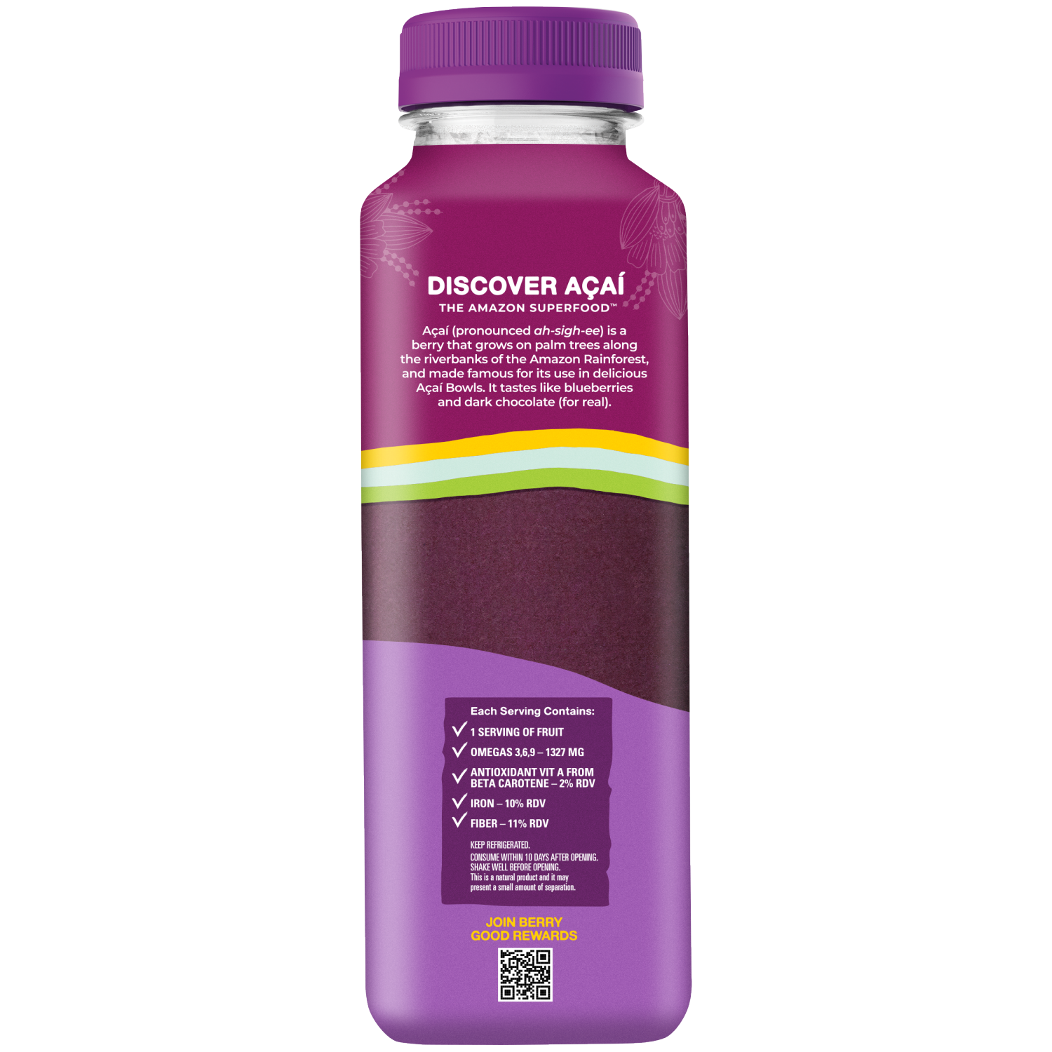slide 3 of 4, SAMBAZON Beverage, Organic Original Acai Superfruit Juice, 12 oz, 12 oz