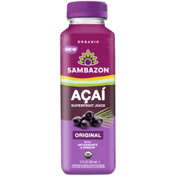 SAMBAZON Beverage, Organic Original Acai Superfruit Juice, 12 oz