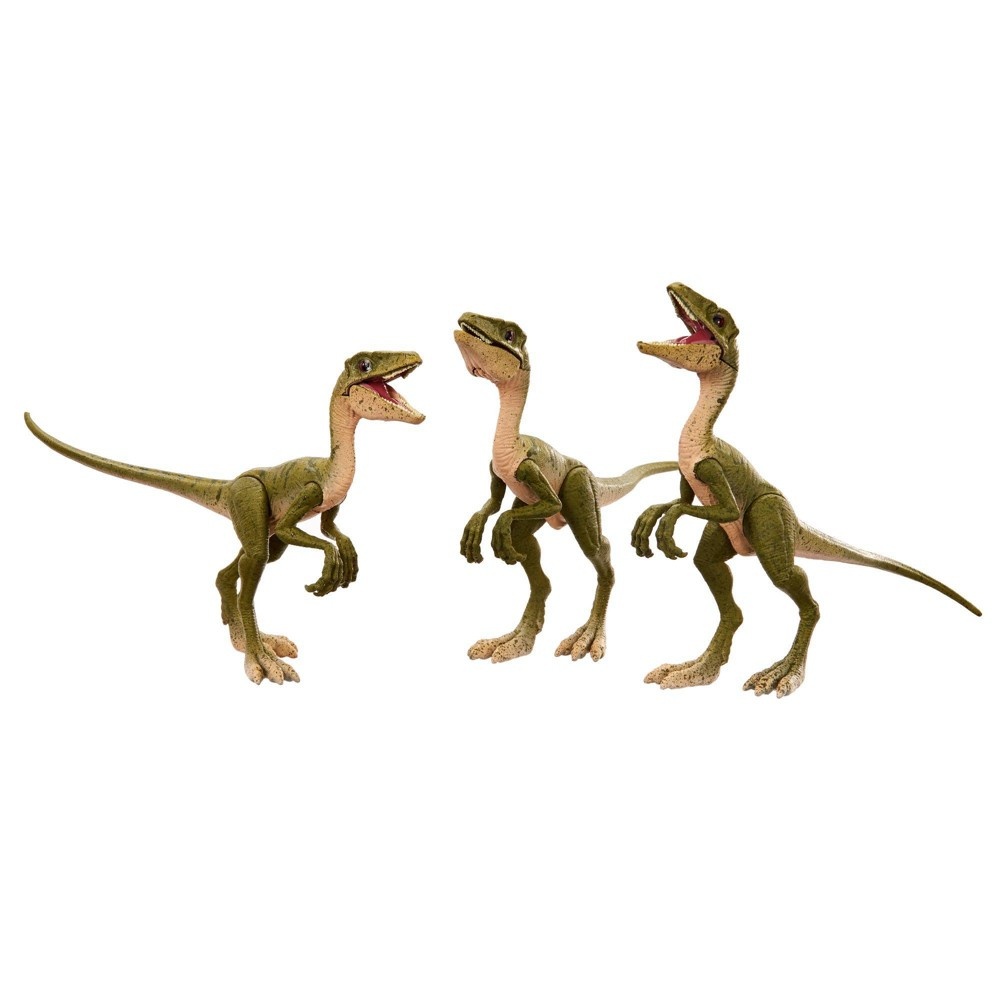 slide 5 of 6, Jurassic World Amber Collection Tyrannosaurus Rex & Compy Figures, 1 ct